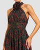 Mac Duggal Women's Floral Chiffon High Neck Gown - 3
