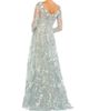 Mac Duggal Women's Floral Embroidered Illusion Gown - 2