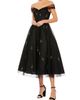 Mac Duggal Women's Imitation Pearl-Embellished Off-The-Shoulder Cocktail Dress - 4