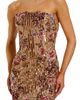 Mac Duggal Women's Petite Sequined Floral Strapless Cocktail Maxi Dress - 3