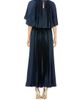Mac Duggal Women's Plissé Cape-Sleeve Cocktail Dress - 2