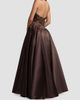 Mac Duggal Women's Satin Beaded-Bodice Gown - 2
