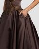 Mac Duggal Women's Satin Beaded-Bodice Gown - 4