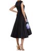 Mac Duggal Women's Satin Painted Floral Cocktail Dress - 2