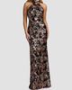 Mac Duggal Women's Sequined Column Gown - 2