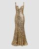 Mac Duggal Women's Sequined Mermaid Gown - 1