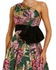 Mac Duggal Women's Velvet Bow One-Shoulder Sequin Ballgown - 3