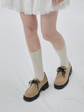 MAC MOC Casual Spirit Molded Sole 4cm Loafer [Beige]
