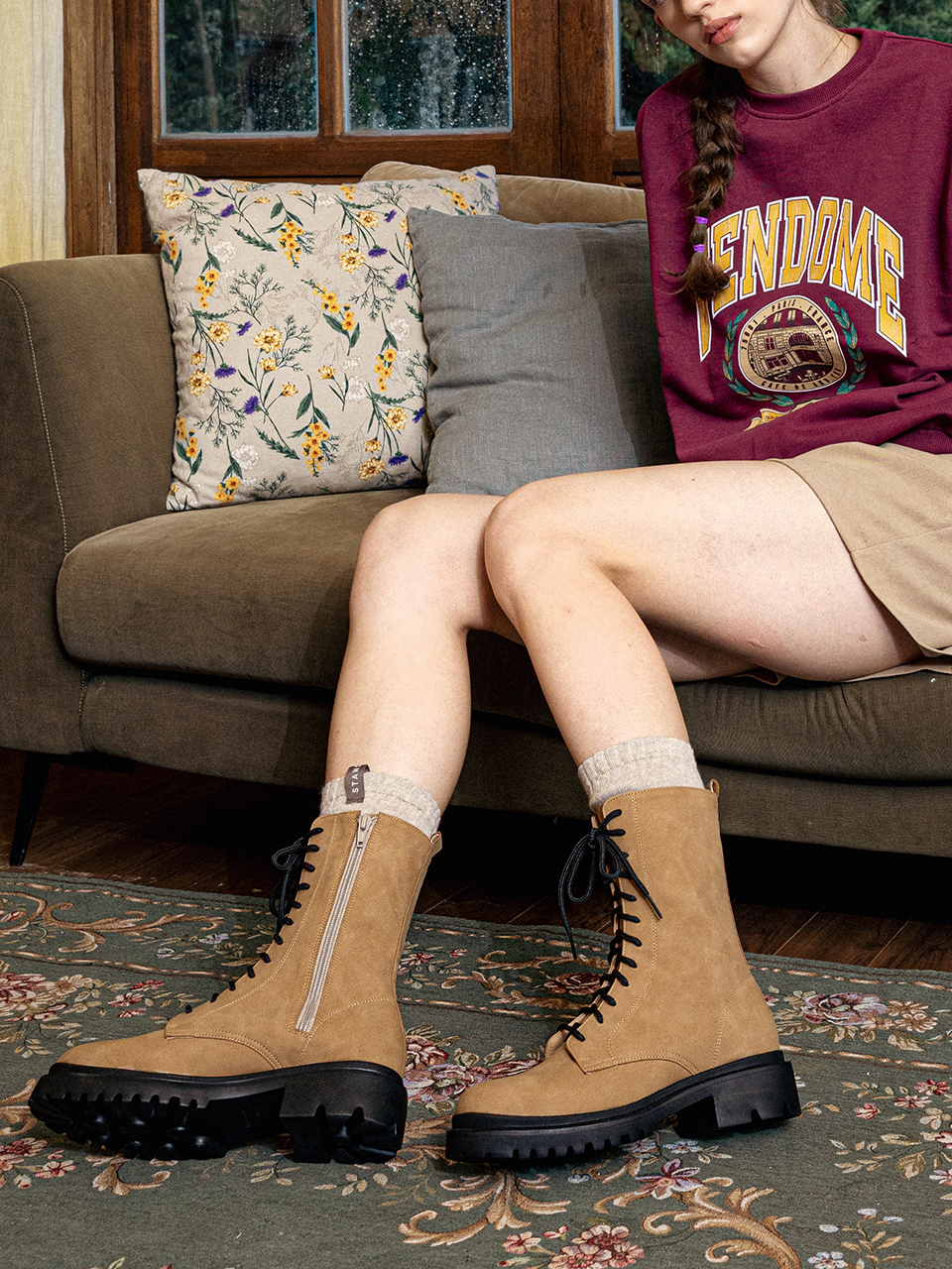 MAC MOC Goofy Walker Boots 4Colors