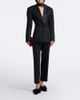 Mach & Mach Mach & Mach Carolyn feather-trimmed satin mules - 4