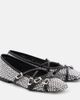 Mach & Mach Mach & Mach Crystal-embellished mesh ballet flats - 1