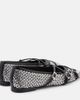 Mach & Mach Mach & Mach Crystal-embellished mesh ballet flats - 2