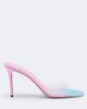 Mach & Mach Mach & Mach Crystal Flame embellished PVC mules - 3