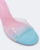Mach & Mach Mach & Mach Crystal Flame embellished PVC mules - 4