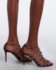 Mach & Mach Mach & Mach Daisy embellished suede sandals - 3