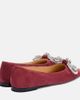 Mach & Mach Mach & Mach Double Bow embellished suede ballet flats - 2
