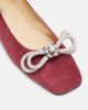 Mach & Mach Mach & Mach Double Bow embellished suede ballet flats - 5