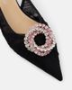 Mach & Mach Mach & Mach Galaxy tulle slingback flats - 5