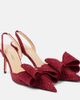 Mach & Mach Mach & Mach Le Cadeau 85 suede slingback pumps - 1