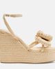 Mach & Mach Mach & Mach Le Cadeau raffia espadrille wedges - 5