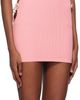MACH & MACH MACH & MACH Pink Crystal-Cut Minidress - 2