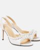 Mach & Mach Mach & Mach Sirene embellished leather sandals - 1
