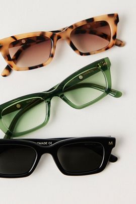 Machete Machete The Ruby Rectangle Sunglasses