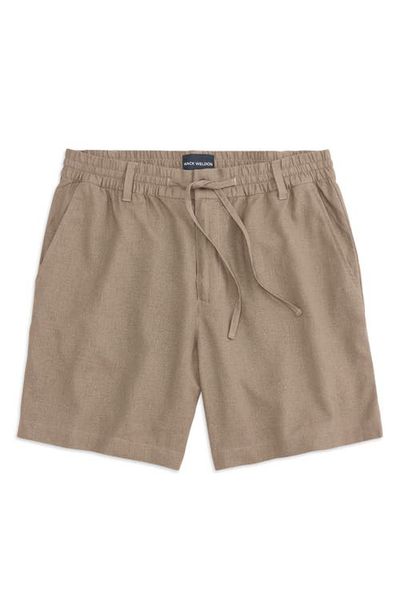 Mack Weldon Mack Weldon Linen Blend Drawstring Shorts