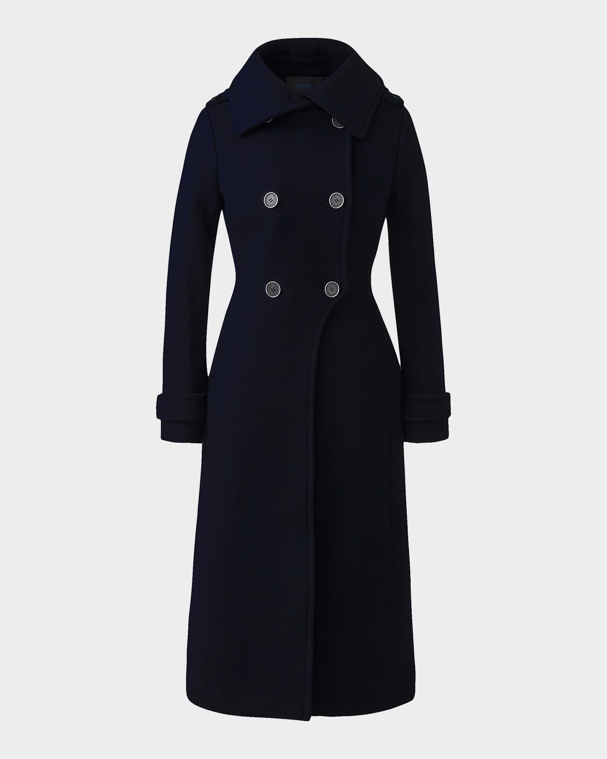 Mackage Elodie Wool-Blend Military Coat
