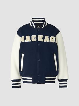 Mackage Kid's Nels Varsity Bomber Jacket
