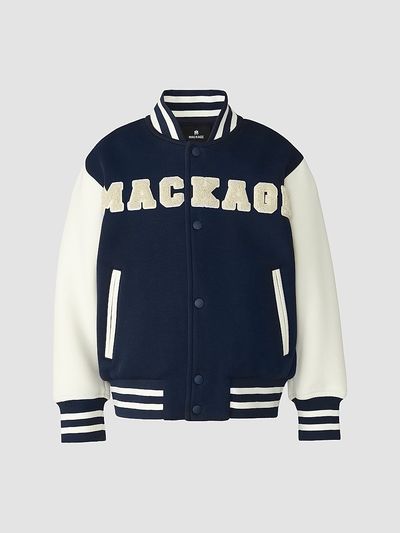 Mackage Kid's Nels Varsity Bomber Jacket