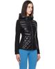 MACKAGE MACKAGE Black AGATHA Quilted Mixed-Media Hooded Jacket - 2