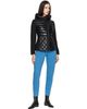 MACKAGE MACKAGE Black AGATHA Quilted Mixed-Media Hooded Jacket - 4