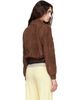 MACKAGE MACKAGE Brown Senka-SU Patch Pocket Suede Jacket - 3