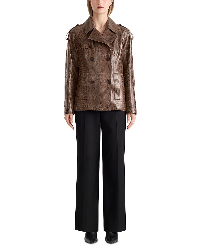 Mackage Mackage Double Breasted Leather Jacket