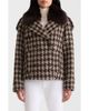 Mackage Mackage Edwina Wool Blend Coat with Genuine Shearling Collar - 1