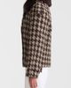 Mackage Mackage Edwina Wool Blend Coat with Genuine Shearling Collar - 3