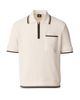 Mackage Mackage Estaban Crochet Knit Quarter-Zip Polo Shirt - 5