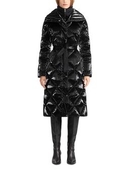 Mackage Mackage Izumi-Glonr 2-in-1 Quilted Down Coat with Removable Bib