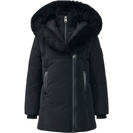 Mackage Mackage Kids' Leelee Asymmetrical Zip Hooded Down Parka