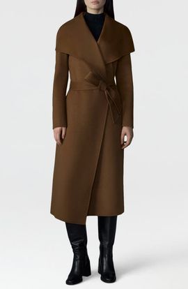 Mackage Mackage Mai Wool Long Wrap Coat