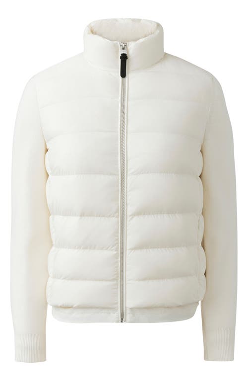 Mackage Mackage Oceane Knit Sleeve 800 Fill Power Down Puffer Jacket