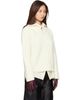 MACKAGE MACKAGE Off-White Gladys Knit Half-Zip Pullover Sweater - 2