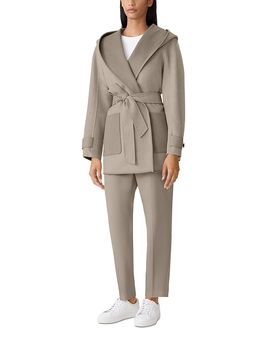 Mackage Mackage Paya Wool Herringbone Wrap Coat
