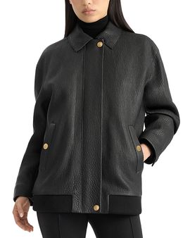 Mackage Mackage Rosemary Pebble Leather Jacket