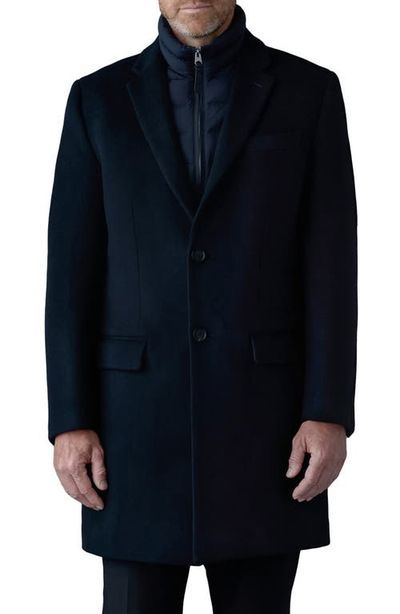 Mackage Mackage Skai-SLB Virgin Wool Coat with Removable Down Bib