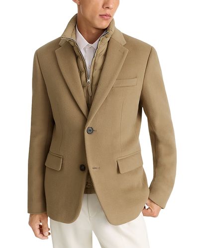 Mackage Mackage Sutton Wool Coat & Removable Down Liner