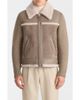 Mackage Mackage Torrian Genuine Shearling & Leather Jacket - 1