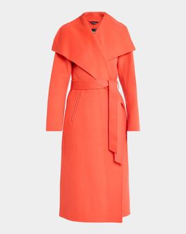 Mackage Mai Long Wool Wrap Coat