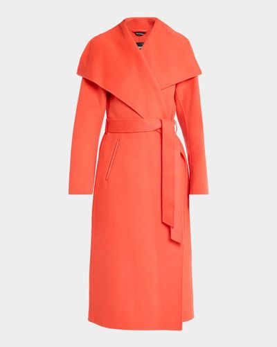 Mackage Mai Long Wool Wrap Coat